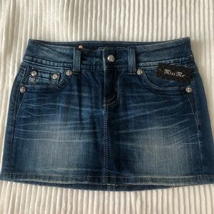 Miss Me Skirt Angel Wings Sequin